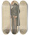 Triptych art skateboard deck of Carlo Pellegrini Doctors And Scientists There Is No Man Of Greater In His Profession Sir William Fergusson 17 December 1870 by Carlo Pellegrini (1839-1889)
