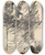 Triptych art skateboard deck of Douard Manet Perched Upon A Bust Of Pallas Illustration To The Raven By Edgar Allan Poe by douard Manet (1832-1883)