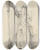 Triptych art skateboard deck of Edwin Austin Abbey Ah Me Study For Illustration To Oliver Goldsmiths She Stoops To Conquer by Edwin Austin Abbey (1852-1911)