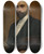 Triptych art skateboard deck of Feliks Cichocki Selfportrait With Palette by Feliks Cichocki (1861-1921)