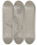 Triptych art skateboard deck of Adolph Tidemand Skjegget Mannshode Gevant Og Fot by Adolph Tidemand (1814-1876)