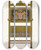 Triptych art skateboard deck of Fedor Grigoryevich Solntsev Kresly Tsaria Alekseia Mikhailovicha Izobrazhenie 1 by Fedor Grigoryevich Solntsev (1801-1892)