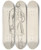 Triptych art skateboard deck of Camille Pissarro Peasant by Camille Pissarro (1830-1903)
