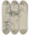 Triptych art skateboard deck of David Humbert De Superville Kop Vd Mozes S Pietro by David Humbert De Superville (1770-1849)