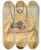 Triptych art skateboard deck of James Tissot Vanity Fair Royalty La Civilisation Russe Alexander Ii Emperor Of Russia October 16 1869 by James Tissot (1836-1902)