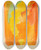Triptych art skateboard deck of Karl Wiener Farbstudien 10 Bltter V by Karl Wiener (1901-1949)