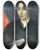 Triptych art skateboard deck of Olof Sagernelson Portrait Of Mme Huot by Olof Sager-Nelson (1868-1896)