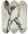 Triptych art skateboard deck of David Humbert De Superville Krijger Met Geheven Speer Achter Schild En Face by David Humbert De Superville (1770-1849)