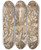 Triptych art skateboard deck of Pieter De Jode I The Virgin Surrounded By Angels And Representatives Of Secular And Ecclesiastical Authorities by Pieter de Jode I (1570-1634)