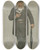 Triptych art skateboard deck of Leslie Matthew Ward Royalty Oom Paul Stephanus Johannes Paulus Kruger March 8 1900 by Leslie Matthew Ward (1851-1922)