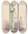 Triptych art skateboard deck of Will R Barnes 2Nd Customeract Iiscene I by Will R Barnes (1939)
