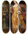 Triptych art skateboard deck of David Klcker Ehrenstrahl Ingeborg Banr by David Klocker Ehrenstrahl (1628-1698)
