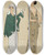 Triptych art skateboard deck of J Dory Neptune by J Dory