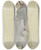 Triptych art skateboard deck of Jakob Frchtegott Dielmann Eine Alte Frau Nach Links Gewandt In Der Herabhngenden Linken Ein Krbchen Tragend by Jakob Furchtegott Dielmann (1809-1885)
