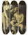 Triptych art skateboard deck of Jeanbaptiste Carpeaux Mercure Vnus Et Lamour Daprs Corrge by Jean-Baptiste Carpeaux (1827-1875)