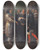Triptych art skateboard deck of Nicolai Abildgaard Absolute Monarchy Assigned To Frederik Iii In 1660 by Nicolai Abildgaard (1743-1809)