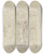 Triptych art skateboard deck of Annibale Carracci Rckenansicht Des Herkules Farnese Im Hof Des Palazzo Farnese In Rom by Annibale Carracci (1560-1609)