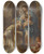 Triptych art skateboard deck of Sebastiano Conca The Madonna Appearing To St Philip Neri by Sebastiano Conca (1676-1764)