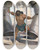 Triptych art skateboard deck of Udo Keppler The Modern Samson by Udo Keppler (1872-1956)