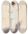 Triptych art skateboard deck of Will R Barnes Tango Girl Act Ii 8 by Will R Barnes (1939)