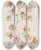 Triptych art skateboard deck of Sydenham Edwards The Cushion Oncidium by Sydenham Edwards (1768-1819)