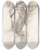 Triptych art skateboard deck of Pedro Duque Y Cornejo Virgin Of The Immaculate Conception Standing On Clouds_3 by Pedro Duque Y Cornejo (1677-1757)