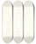 Triptych art skateboard deck of Svend Rathsack Studietegning Til Statuetten Kvinde Som Stter Sit Hr by Svend Rathsack (1885-1941)