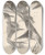 Triptych art skateboard deck of Zolo Palugyay Nude by Zolo Palugyay (1898-1935)