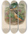 Triptych art skateboard deck of Daniel Giraud Elliot A Monograph Of The Pittid Or Family Of Antthrushes Pl19 by Daniel Giraud Elliot (1835-1915)