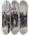 Triptych art skateboard deck of Henri Gervex Federation Day 1790 The Convention 1792 by Henri Gervex (1852-1929)