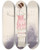 Triptych art skateboard deck of Will R Barnes Tango Girl Act Ii 27 by Will R Barnes (1939)