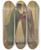 Triptych art skateboard deck of Eduard Von Steinle Begegnung Joachims Und Annas An Der Goldenen Pforte by Eduard Von Steinle (1810-1886)