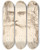 Triptych art skateboard deck of Sir George Hayter Head Of A Bearded Old Man by Sir George Hayter (1792-1871)