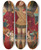 Triptych art skateboard deck of Juan De La Abada Saint Michael Weighing Souls by Juan de la Abada (1470-1498)