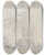Triptych art skateboard deck of Nicholas Chevalier Torrent Falling From The South West Into The Upper Waimakariri by Nicholas Chevalier (1828-1902)