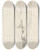 Triptych art skateboard deck of Adolf Sternschuss Akt Lecej Kobiety_2 by Adolf Sternschuss (1873-1915)