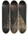 Triptych art skateboard deck of Isaac Israls Portrait Of A Wounded Knil Soldier by Isaac Israels (1865-1934)