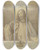 Triptych art skateboard deck of Eduard Von Steinle Christ With His Favorite Disciple John Halflength Figures At The Table Of The Last Supper Above Them The Trinity by Eduard Von Steinle (1810-1886)