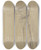 Triptych art skateboard deck of Gabriel Metsu Servierende Oder Sich Die Hnde Waschende Frau Nach Links by Gabriel Metsu (1629-1667)