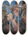 Triptych art skateboard deck of Paolo Veronese The Peace by Paolo Veronese (1528-1588)