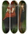 Triptych art skateboard deck of Lovis Corinth Portrait Of Anna Schaumburg With A Doll by Lovis Corinth (1858-1925)