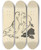 Triptych art skateboard deck of Pierre Bonnard Histoires Naturelles Pl 07 by Pierre Bonnard (1867-1947)