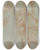 Triptych art skateboard deck of Carlo Maratti Studies Of Saint James The Greater by Carlo Maratti (1625-1713)