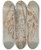 Triptych art skateboard deck of Jacob Jordaens Mars Standing by Jacob Jordaens (1593-1678)