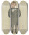 Triptych art skateboard deck of Carlo Pellegrini Railway Officials The Railway Interest Sir Edward William Watkin November 6 1875 by Carlo Pellegrini (1839-1889)