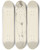 Triptych art skateboard deck of Adolf Sternschuss Akt Stojcej Kobiety Trzymajcej Rk Za Gow by Adolf Sternschuss (1873-1915)