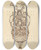 Triptych art skateboard deck of Benjamin West Study Of A Vase_3 by Benjamin West (1738-1820)