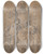 Triptych art skateboard deck of Franois Boucher Design For A Funeral Monument by Francois Boucher (1703-1770)