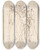 Triptych art skateboard deck of Cesare Nebbia Moses And Other Figures by Cesare Nebbia (1536-1622)