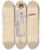 Triptych art skateboard deck of Will R Barnes Waiterettes by Will R Barnes (1939)